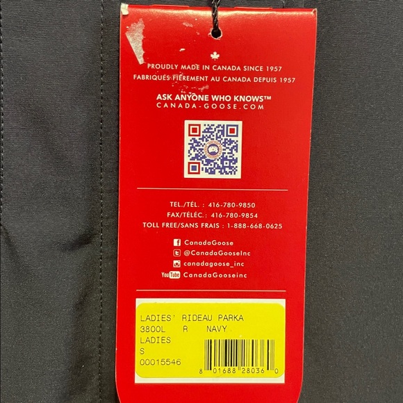 Canada Goose Rideau Parka Jacket-Navy Blue - Picture 12 of 17